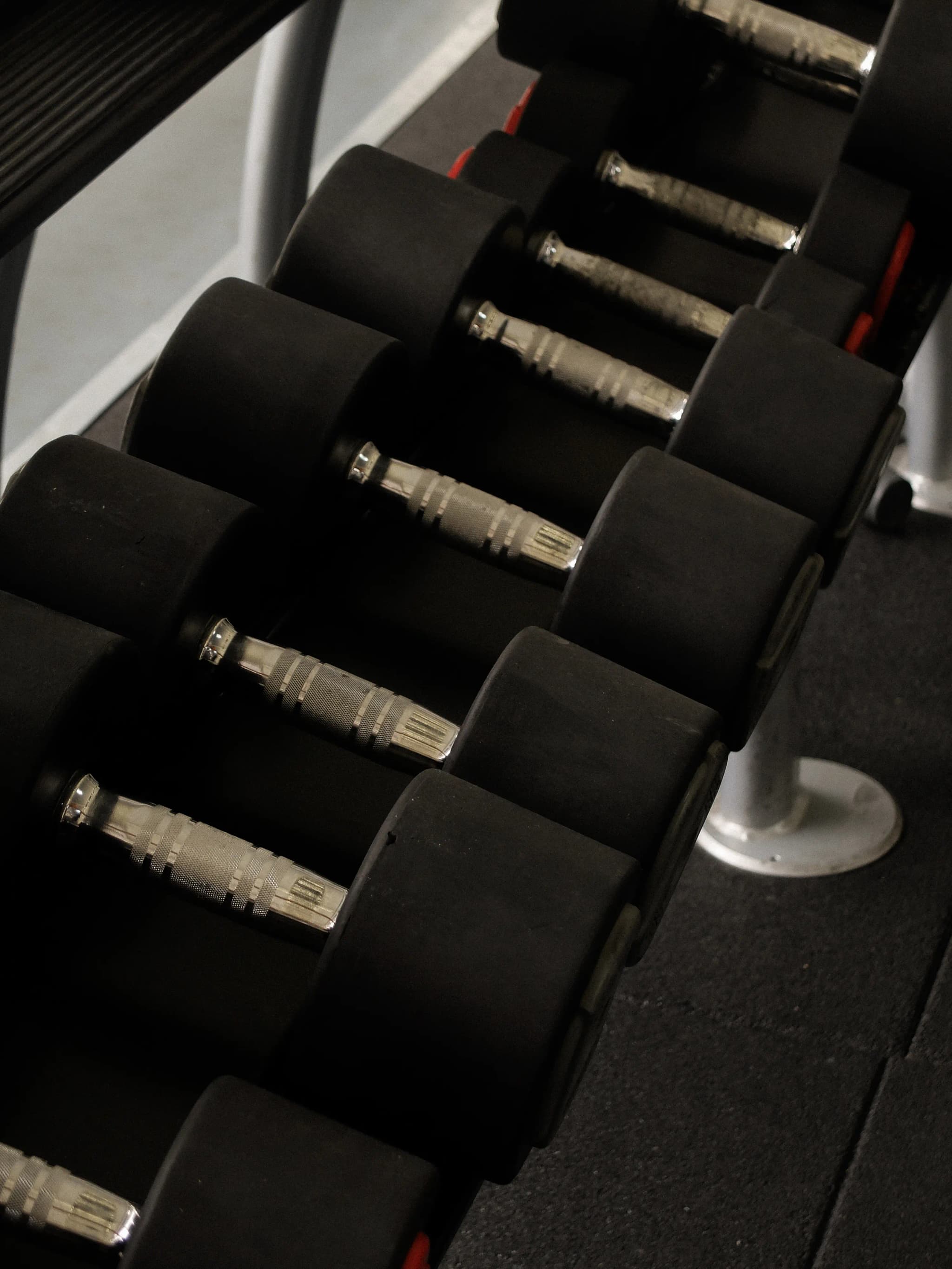 Zone de musculation - Espace de musculation avec poids libres